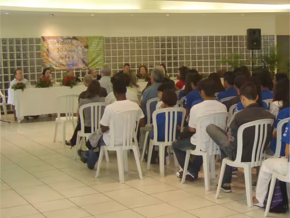 Comemoração dos 30 anos do NEAM. Fotógrafo Antônio Albuquerque. Acervo do Núcleo de Memória.