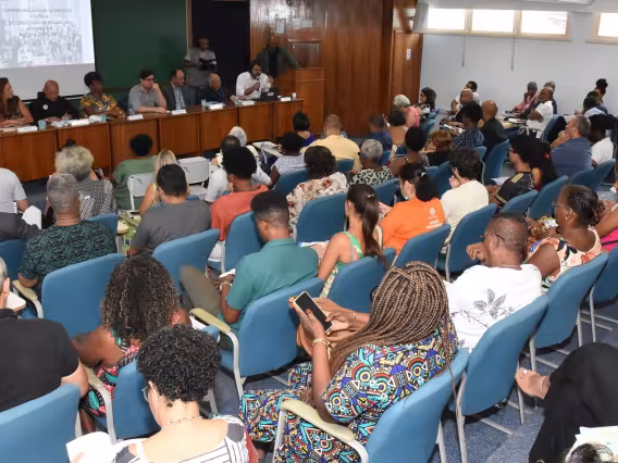 Evento no auditório B6. Fotógrafo Antônio Albuquerque. 