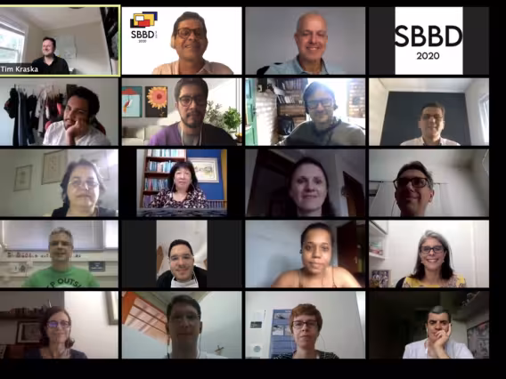 Imagem dos participantes no dia 29/09/2020.