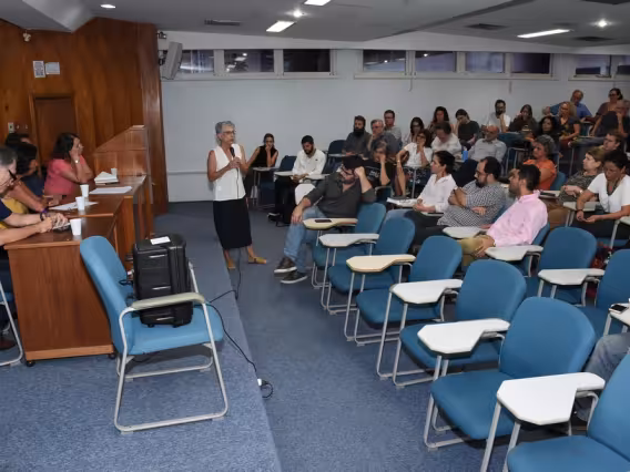 Depoimento da profa. Berenice Cavalcante, uma das fundadoras da ADPUC nos anos 1970. Fotógrafo Antônio Albuquerque.