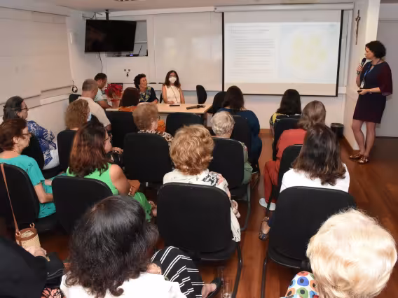 Evento realizado na sala de reuniões do Decanato do CTC. Fotógrafo Antônio Albuquerque.
