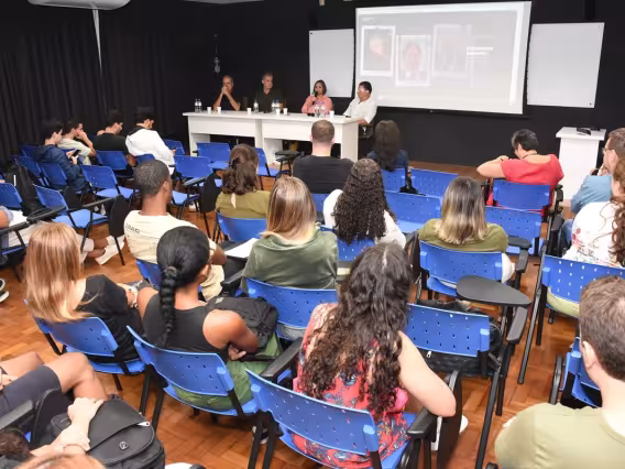 Evento realizado na sala K102. Fotógrafo Antônio Albuquerque.