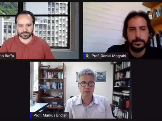 Participantes do debate.