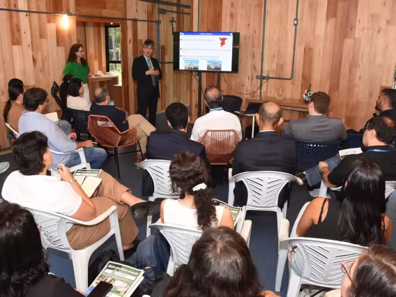 Palestra realizada na Casa de Inovação - Espaço Francisco. Fotógrafo Antônio Albuquerque.