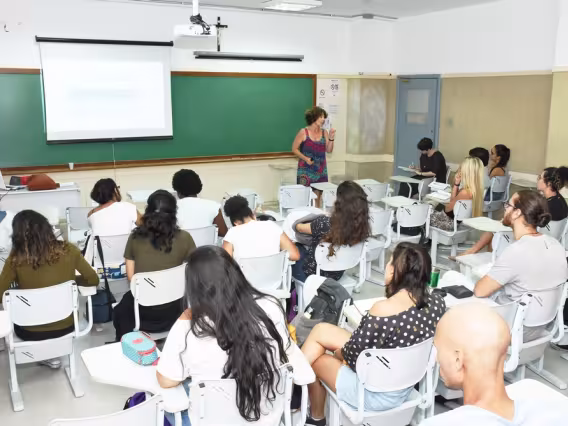Evento realizado na sala F502. Fotógrafo Antônio Albuquerque.