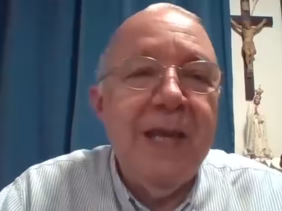 O Reitor Pe. Josafá S.J..