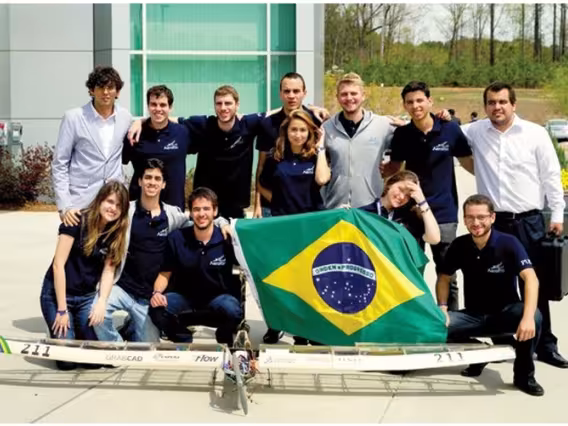 Equipe AeroRio. Foto de divulgação.