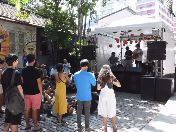 Show na Vila dos Diretórios. Fotógrafo Antônio Albuquerque.