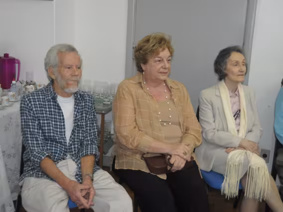 Professores Ripper, Margarida e Lina Boff. Fotógrafo Antônio Albuquerque.