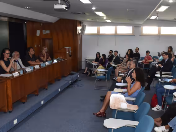 Mesa de abertura. Fotógrafo Antônio Albuquerque. 