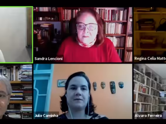 Participantes da Mesa de Abertura.