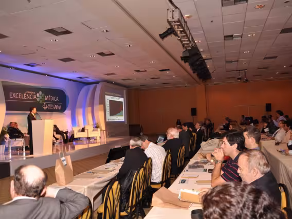 Palestrantes e plateia da Jornada. Fotógrafa Gabriela Doria. Acervo do Projeto Comunicar.