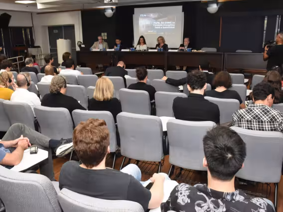Evento realizado no auditório Padre Anchieta. Fotógrafo Antônio Albuquerque. 