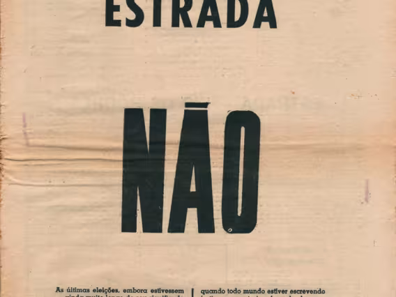 Capa do Jornal Papirus, no. 6, ano II, novembro/1971