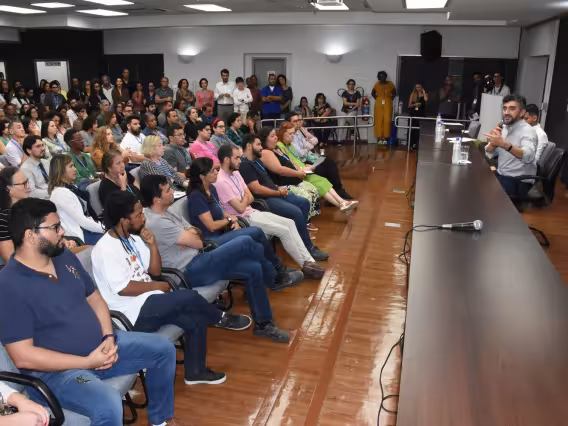 Evento realizado no auditório Padre Anchieta. Fotógrafo Antônio Albuquerque. 
