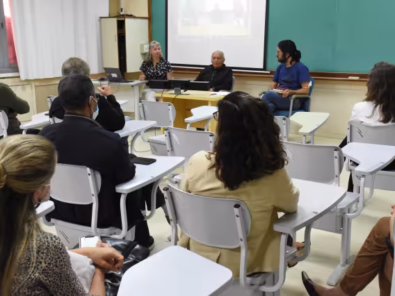 Evento na sala F602. Fotógrafo Antônio Albuquerque.