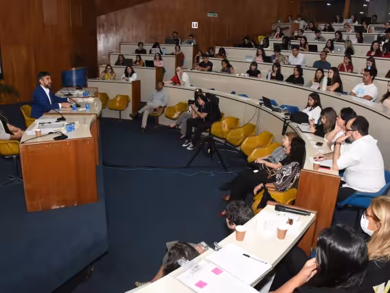 Abertura do evento, no Auditório do RDC. Fotógrafo Antônio Albuquerque.