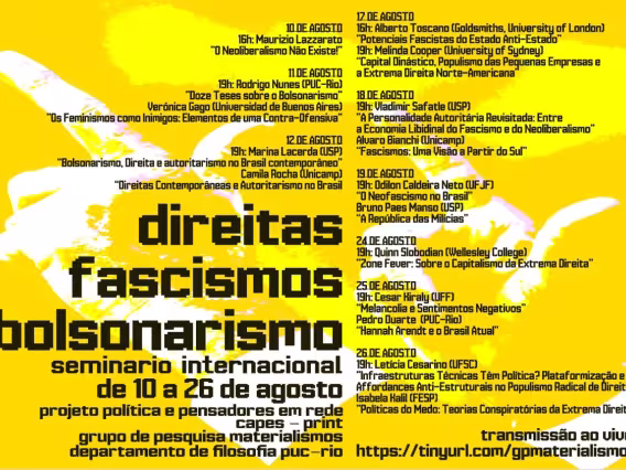 Divulgação do evento.