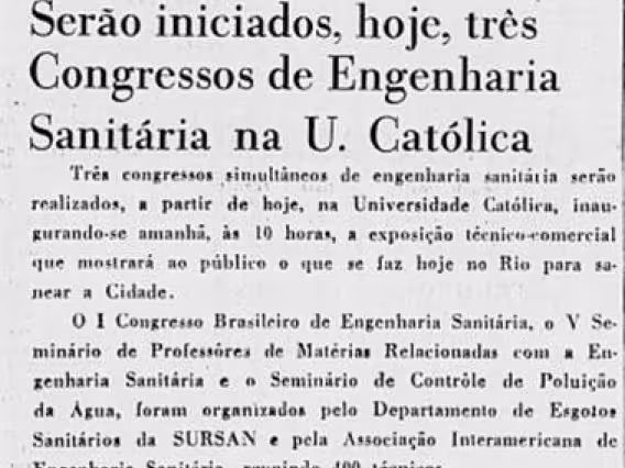 Matéria no Jornal do Brasil, 08/07/2960, p.7.