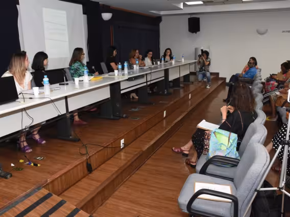 Evento realizado no auditório Padre Anchieta. Fotógrafo Antônio Albuquerque.