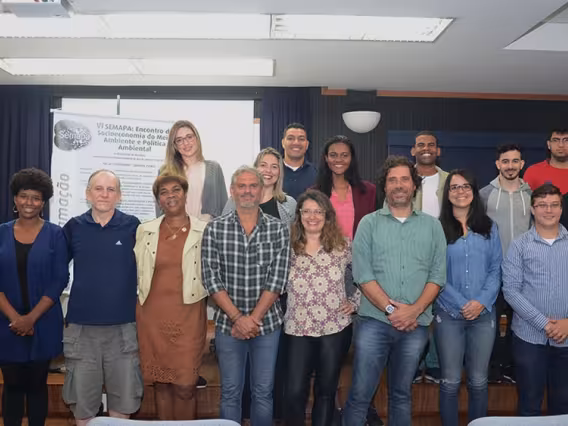 Participantes da abertura do evento, no auditório Padre Anchieta. Fotógrafa Thaiane Vieira. Acervo Comunicar.
