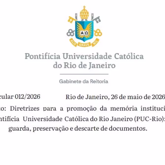 Diretrizes para a promoção da memória institucional da PUC-Rio