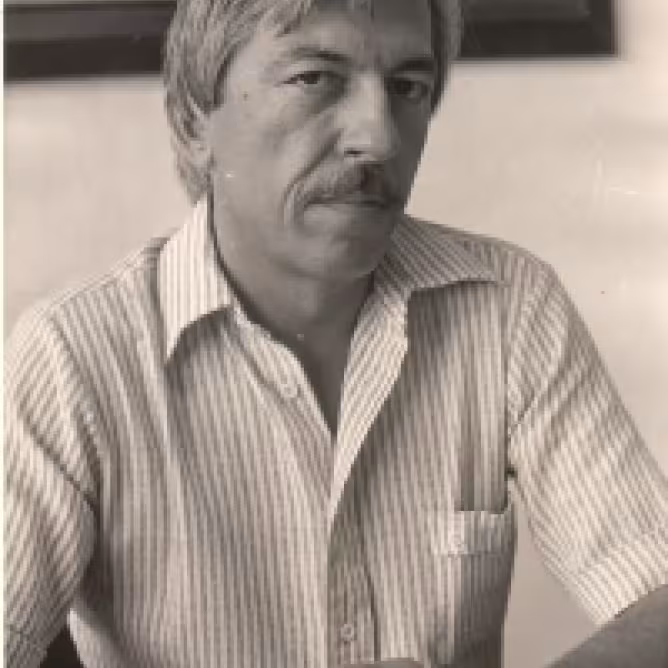 Prof. Erlane Soares. 1981. Fotógrafo Antônio Albuquerque.