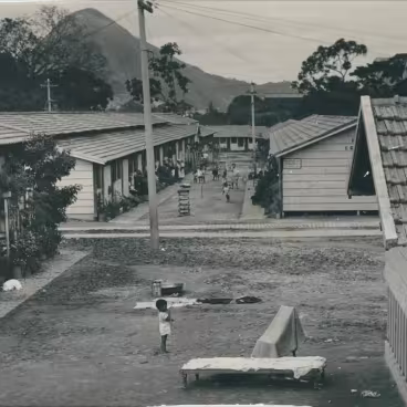 O Parque Proletário da Gávea recém-inaugurado. c. 1941. Brasiliana Fotográfica. Biblioteca Nacional.
