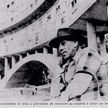 Moradores do Conjunto Residencial Marquês de São Vicente relatam suas dificuldades em pagar as prestações. Jornal do Brasil, 18 de agosto de 1968.