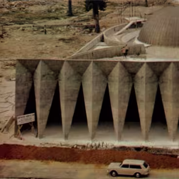 O Planetário recém-construído. Revista Manchete, 27 de março de 1971.